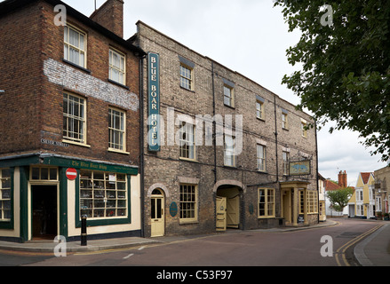 Maldon Essex Blue Boar Hotel Silver Street Stock Photo