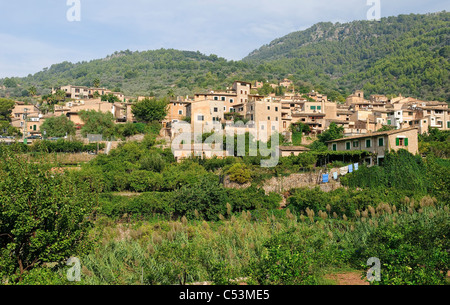 Fornalutx mountain village, Majorca, Spain, Europe Stock Photo