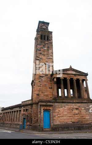 This church was designed by Alexander 'Greek' Thomson. Stock Photo