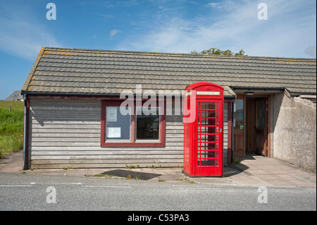 Baltasound Post Office the most Northern in the United Kingdom. SCO 7497 Stock Photo