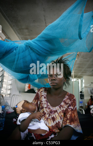 The maternity ward of Temeke General Hospital, Dar Es Salaam, Tanzania. Stock Photo