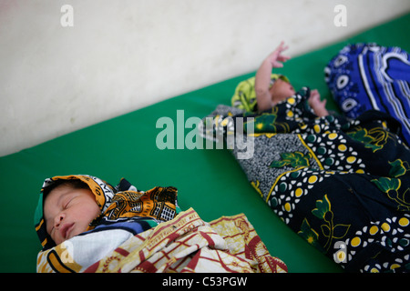 The maternity ward of Temeke General Hospital, Dar Es Salaam, Tanzania. Stock Photo