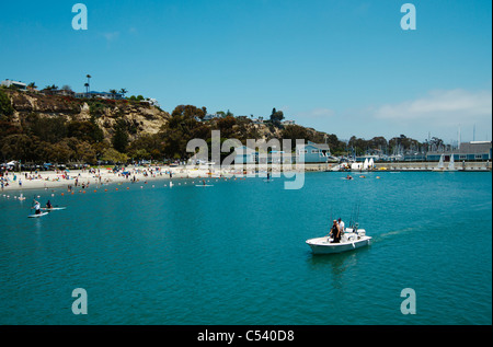 Dana Point harbor, California, USA (June 2011) Stock Photo