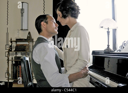 COCO CHANEL & IGOR STRAVINSKY 2009 Eurowide Film Production with Anna Mouglalis and Mads Mikkelsen Stock Photo