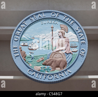 the great seal of the state of california on the California Public ...