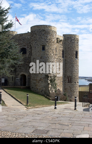 Rye Castle Museum, also known as Ypres Tower, Rye, East Sussex, England Stock Photo