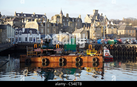 Fishing Boats Harbour Lerwick Shetland Islands UK Stock Photo