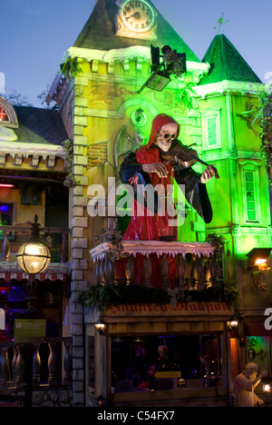 One of the rides at Winter Wonderland, an Annual Christmas Fair and Amusement Park in Hyde Park, London, England Stock Photo