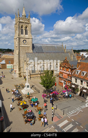 St Thomases Church, Square, Newport, Isle of Wight, England, UK Stock Photo