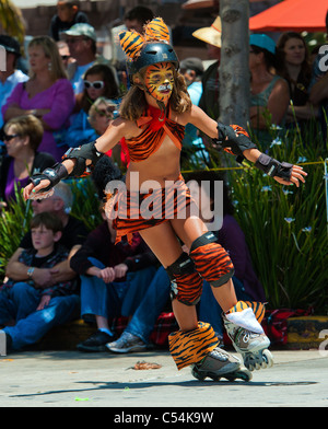 Summer Solstice parade , Santa Barbara , 2011. Stock Photo