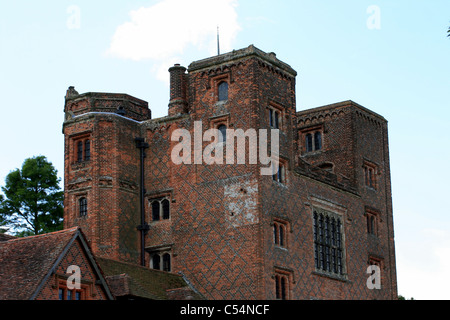 A section of Layer Marney Tower Stock Photo