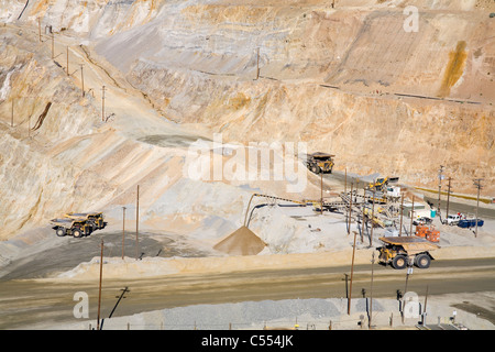 USA, Utah, Salt Lake City, Bingham Canyon Copper Mine Stock Photo