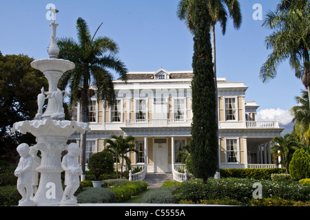 the Devon house in Kingston Jamaica Stock Photo