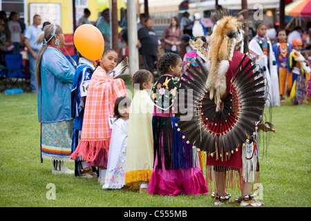 Fort Washakie, Wyoming. 52nd Eastern Shoshone Indian Days. Stock Photo