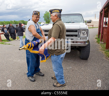 Fort Washakie, Wyoming. 52nd Eastern Shoshone Indian Days. Stock Photo