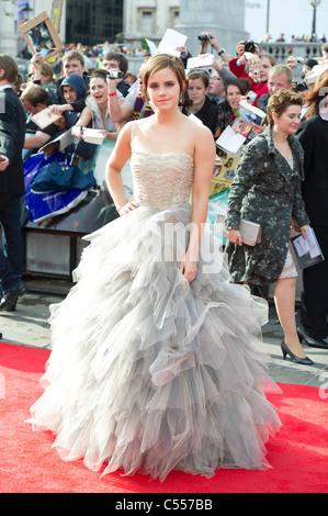 Emma Watson Harry Potter and the Deathly Hallows Part 2 premiere Stock Photo