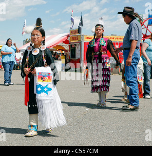 Fort Washakie, Wyoming. 52nd Eastern Shoshone Indian Days. Stock Photo