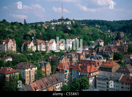 Germany, Baden-Wurttemberg, Stuttgart cityscape Stock Photo