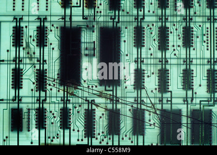 Electronic Components Stock Photo