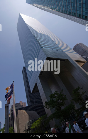 The Citigroup Center (Formerly Citicorp Center) on the corner of Lexington Ave and East 53rd St in New York City Stock Photo