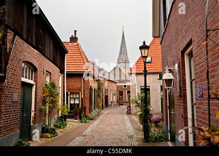 The Netherlands, Bredevoort, Centre of historical village. Stock Photo