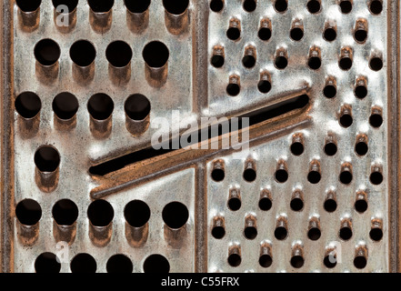 Close-up of an old-fashioned grater Stock Photo