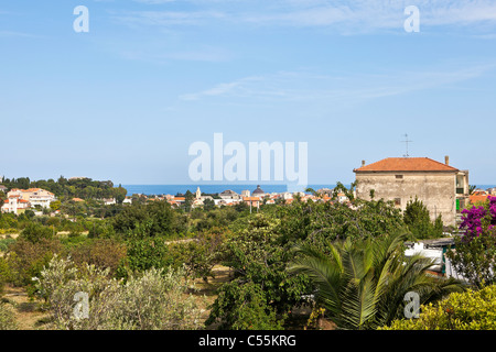 View Loana in Liguria, a famous seaside resort Stock Photo