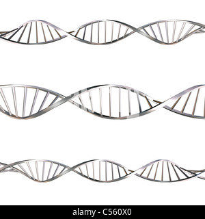 3D render of DNA strands Stock Photo - Alamy