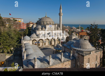 The Sokollu Mehmet Pasha Mosque  is an Ottoman mosque located in the Kadirga neighborhood of the Fatih district of Istanbul Stock Photo