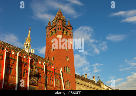 The Rathaus or City Hall, Basel, Switzerland Stock Photo