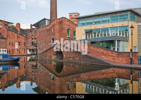 Gas street canal basin Stock Photo