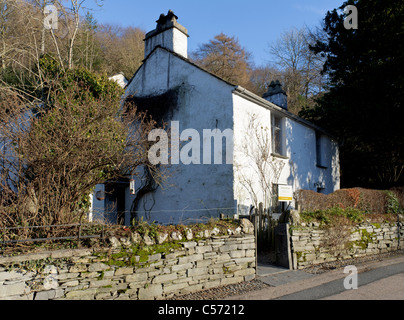 Wordsworth's Dove Cottage in Grasmere, Lake District, Cumbria Stock Photo