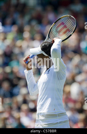 AEGON International 2011, Eastbourne, East Sussex, England, UK. Venus Williams in action. Stock Photo