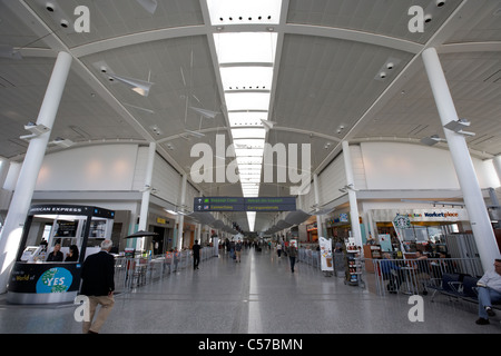 departure lounge areas terminal 1 Toronto Pearson International Airport Ontario Canada Stock Photo