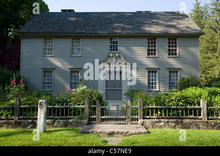 The Mission House, 1742, home to first missionary to Mohican Indians ...