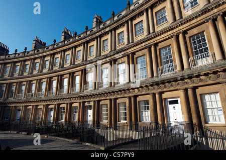 The Circus, Bath, Somerset,England, UK. Stock Photo