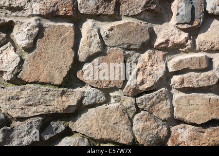 This picture shows the stone gray wall Stock Photo