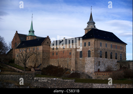 Akershus Fortress, Festning, Oslo, Norway Stock Photo