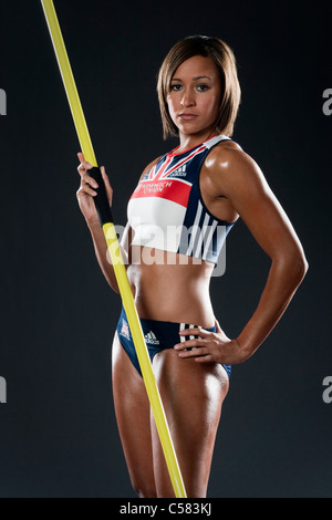 Jessica Ennis, Team GB. UK Athletics Team. Stock Photo