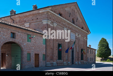 Italy,Veneto, Quinto Vicentino, Villa Thiene, architectu Andrea Palladio. Today the Town Hall Stock Photo