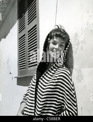 DAWN ADDAMS (1930-1985) UK film actress Stock Photo