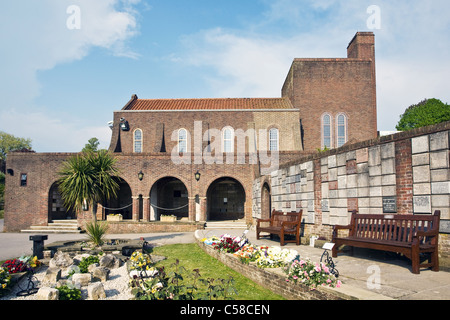 Downs Crematorium, Bear Road, Brighton, Sussex, England, UK Stock Photo