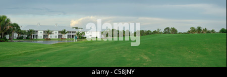 Flamingo, Golf Course, Lely Resort, Naples, Florida, USA, United States, America, green, grass, golf Stock Photo