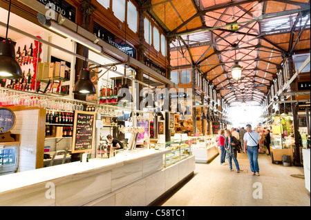 Mercado de San Miguel, Madrid, Spain Stock Photo
