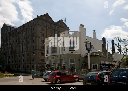 the ship mortlake london england Stock Photo