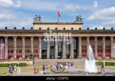 Altes Museum Berlin im Lustgarten Stock Photo