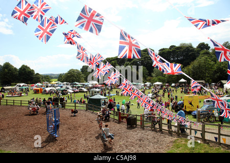 A village fete in Derbyshire, England, U.K. Stock Photo