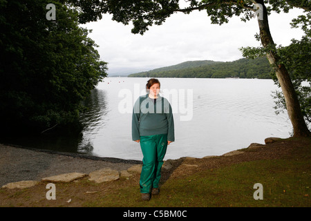 Wellspring weightloss camp, Lake Windermere, Lake District, UK. Stock Photo