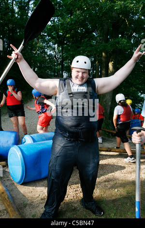 Wellspring weightloss camp, Lake Windermere, Lake District, UK. Stock Photo