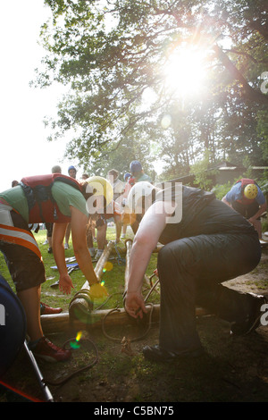 Wellspring weightloss camp, Lake Windermere, Lake District, UK. Stock Photo